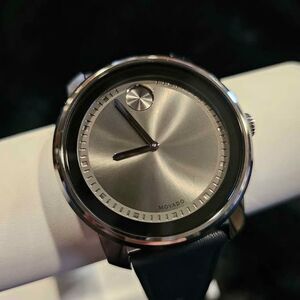 Movado Bold 43MM swiss quartz in deep navy blue. New!